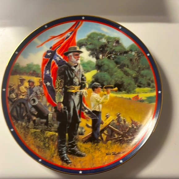 The American Civil War Plate Collection General Robert E.Lee - Picture 1 of 3